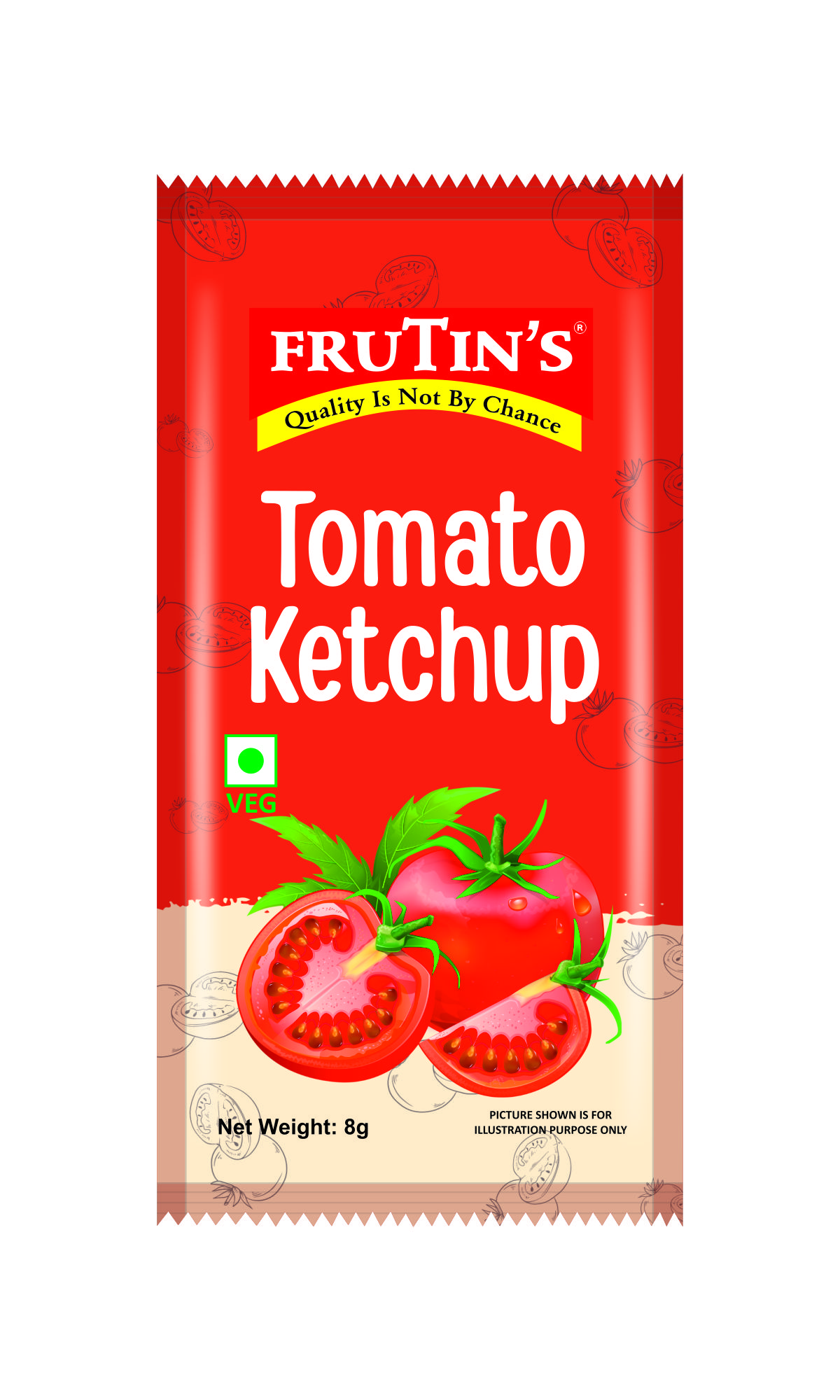 Tomato Ketchup Sachet